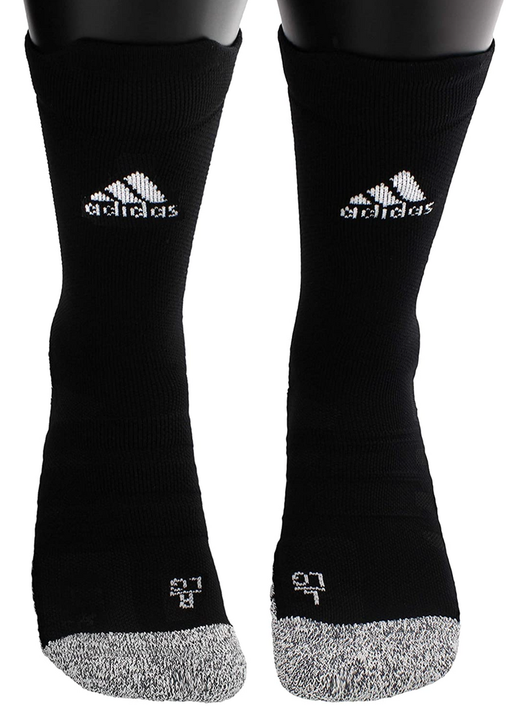 Adidas unisex-adult Alphaskin Traxion Lightweight Cushioned Crew Socks (1-pair)