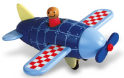 MAGNETIC AIRPLANE (made out of WOOD) by Janod