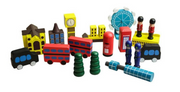 London In a Bag Wooden Playset by House of Marbles