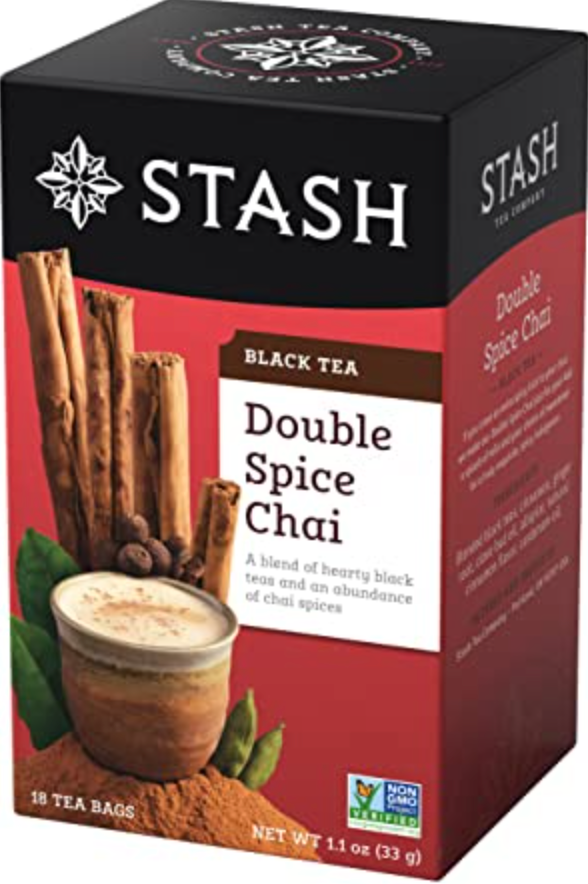 Stash Double Spice Chai Black Tea, 18 count